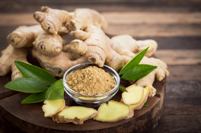 Oral ginger supplementation